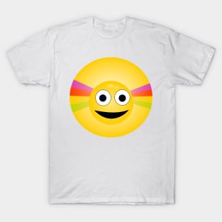 funny design smiling face T-Shirt